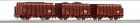 45970 Roco Set of 3 open freight cars "Maxhutte"
